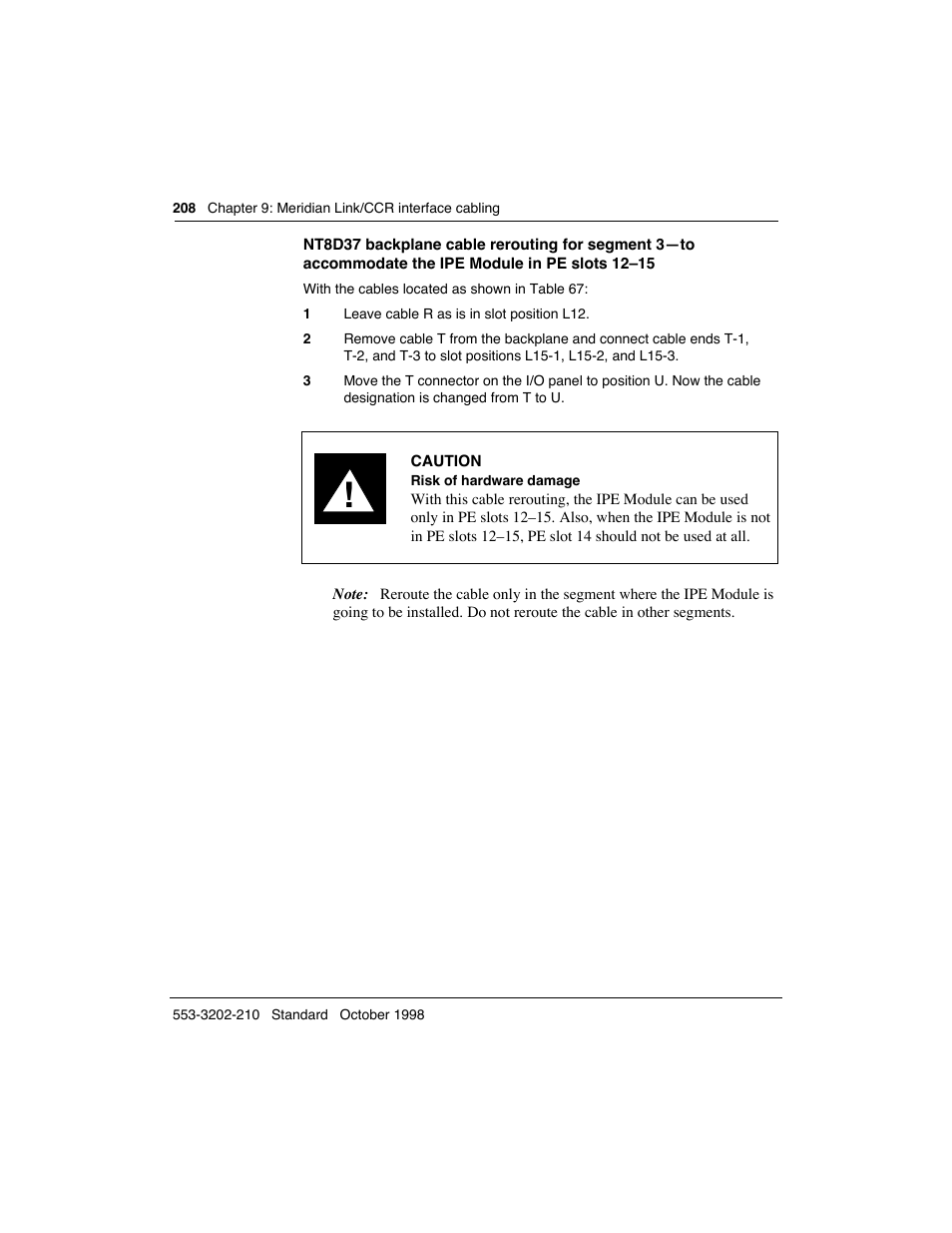 Meridian America Link/Customer Controlled Routing User Manual | Page 226 / 595