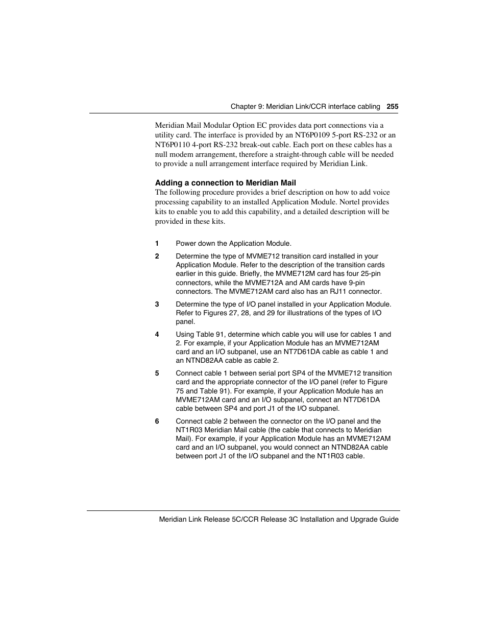 Meridian America Link/Customer Controlled Routing User Manual | Page 273 / 595
