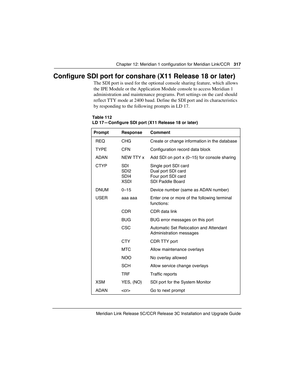 Meridian America Link/Customer Controlled Routing User Manual | Page 335 / 595