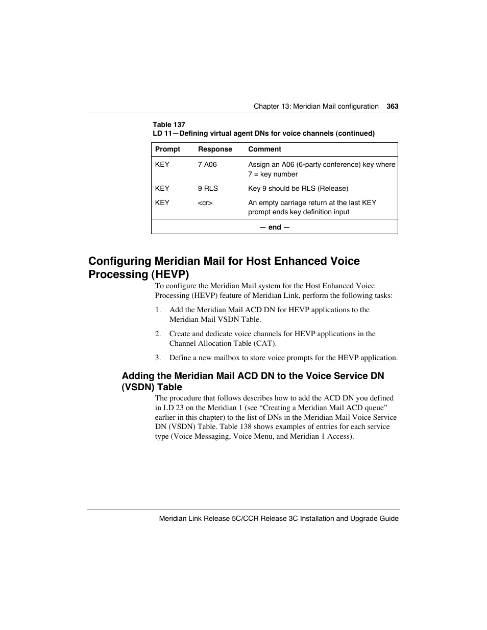 Meridian America Link/Customer Controlled Routing User Manual | Page 381 / 595