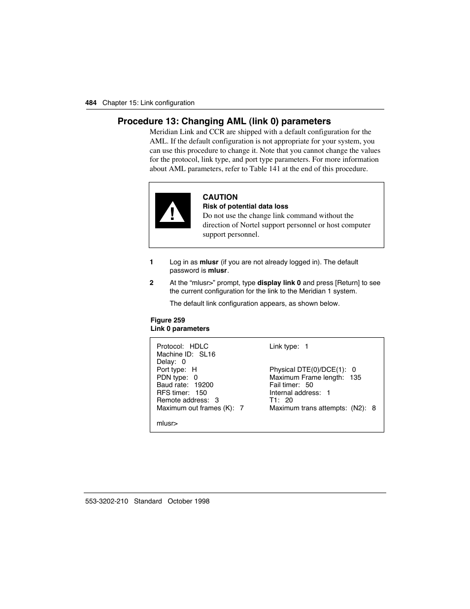 Meridian America Link/Customer Controlled Routing User Manual | Page 502 / 595