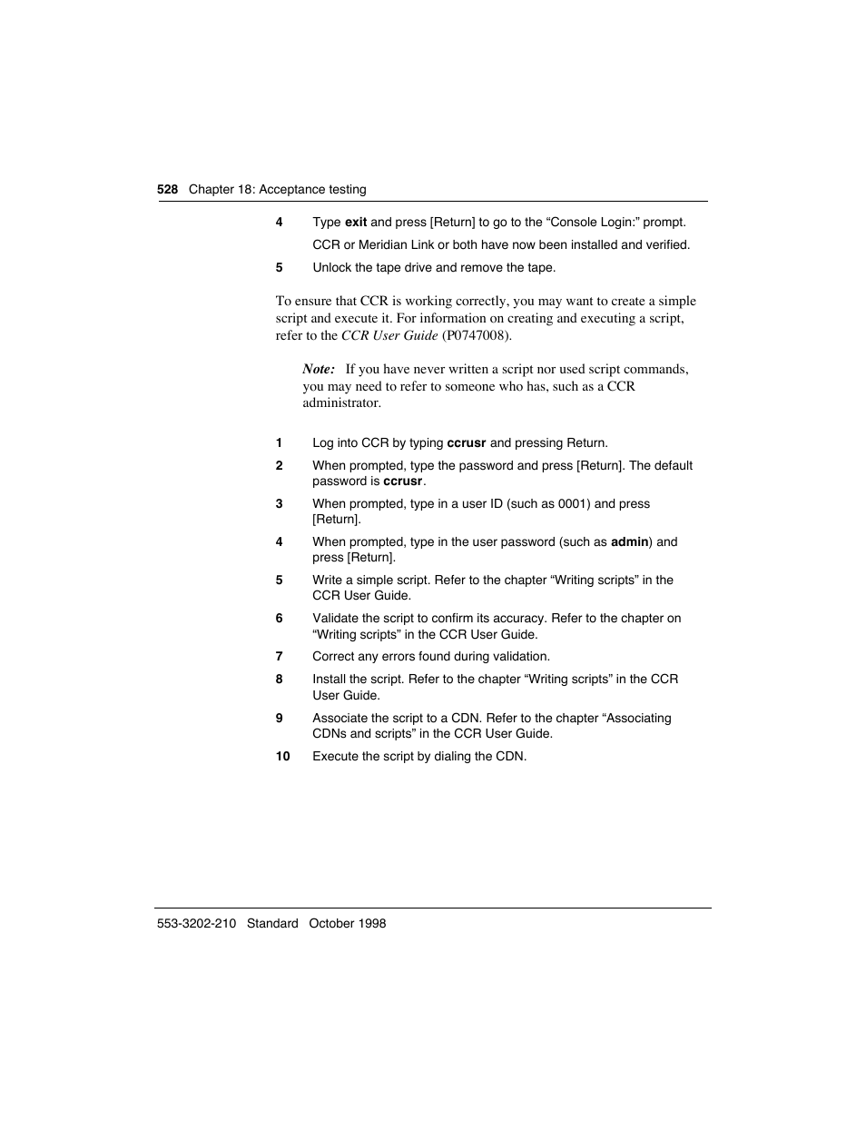 Meridian America Link/Customer Controlled Routing User Manual | Page 546 / 595