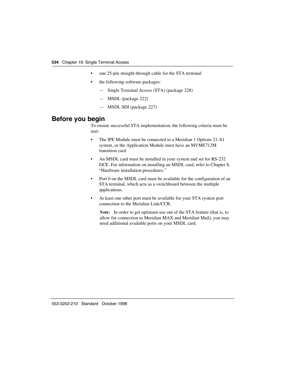 Before you begin | Meridian America Link/Customer Controlled Routing User Manual | Page 552 / 595
