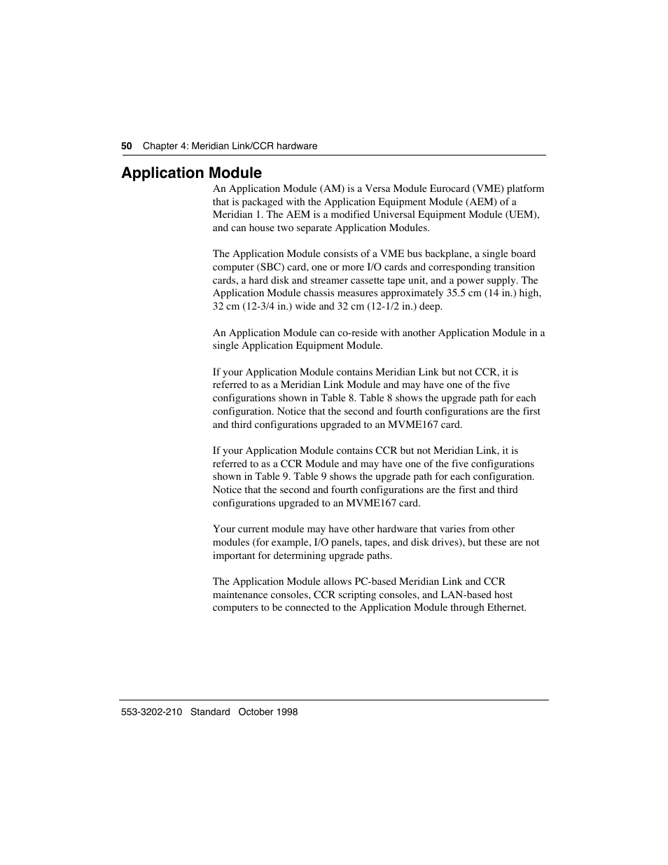 Application module | Meridian America Link/Customer Controlled Routing User Manual | Page 68 / 595