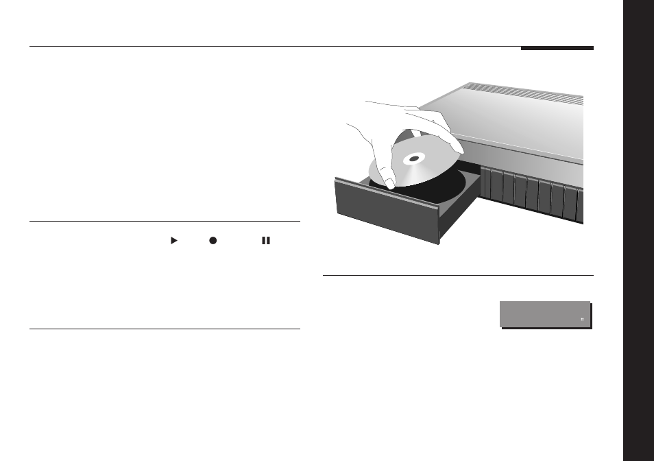 Switching on and off, Inserting a disc, Standby mode | Switching on from standby, Switching to standby | Meridian America 508 User Manual | Page 13 / 32