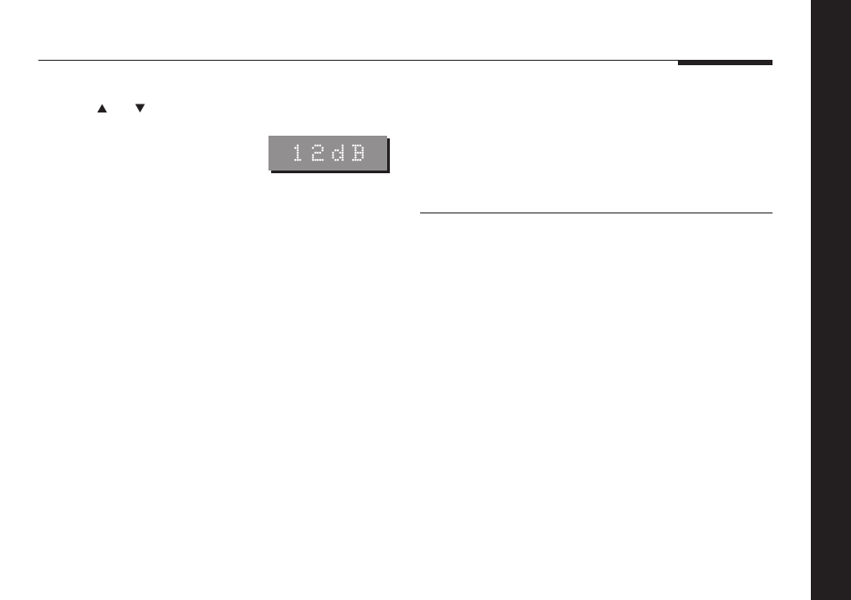 12db | Meridian America 551 User Manual | Page 27 / 41