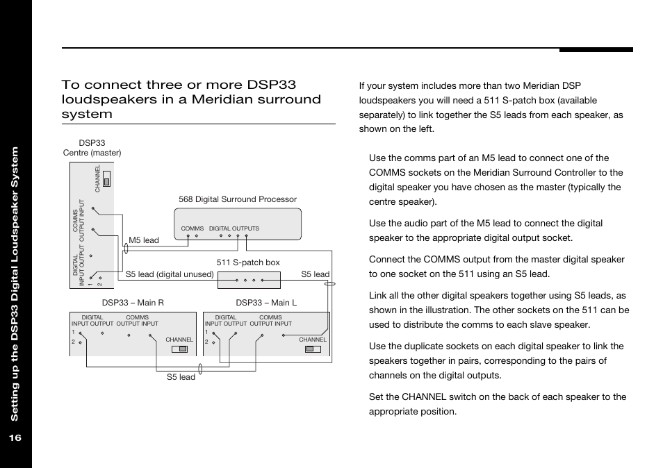 Meridian America DSP33 User Manual | Page 21 / 47