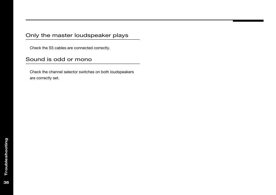 Meridian America DSP33 User Manual | Page 43 / 47