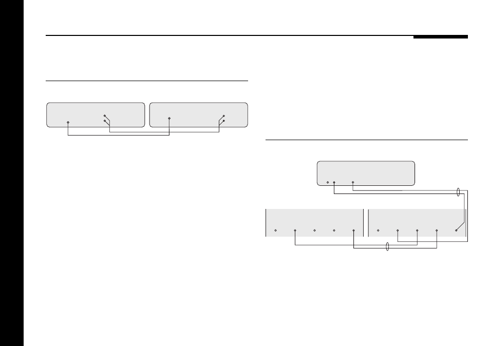 Connecting outputs, Connecting, Meridian dsp loudspeakers, connecting | Meridian America 562V.2 User Manual | Page 27 / 61