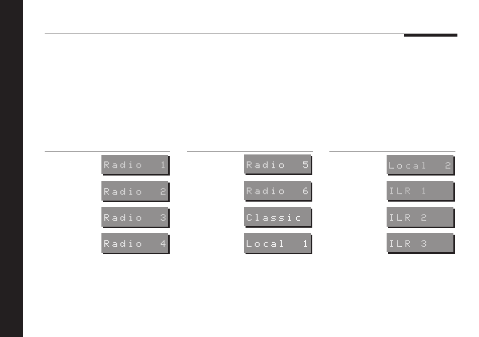 Defining preset stations, Defining, Defining presets | Meridian America 504 User Manual | Page 16 / 32