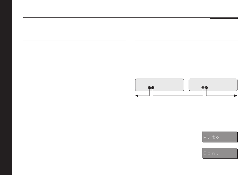 To a conventional preamplifier, To meridian 500 series equipment, Meridian 500 series operation, setting | For 500 series operation | Meridian America 504 User Manual | Page 24 / 32