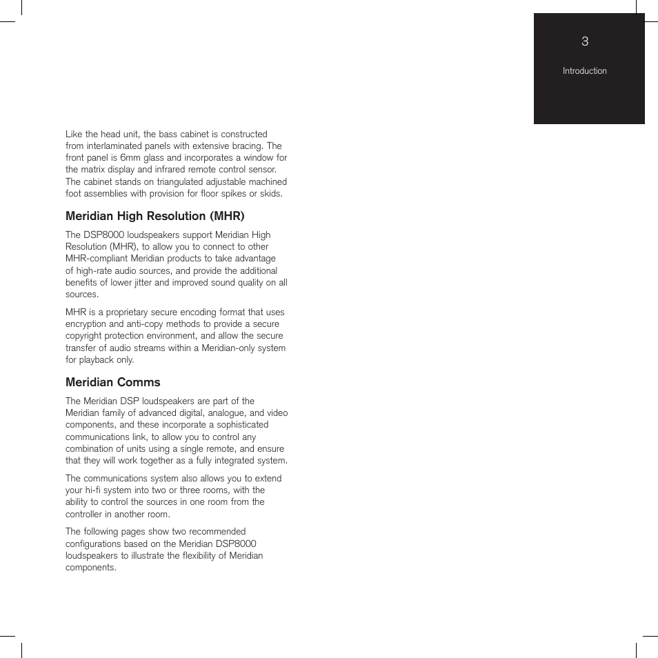 Meridian America DSP8000 User Manual | Page 7 / 40