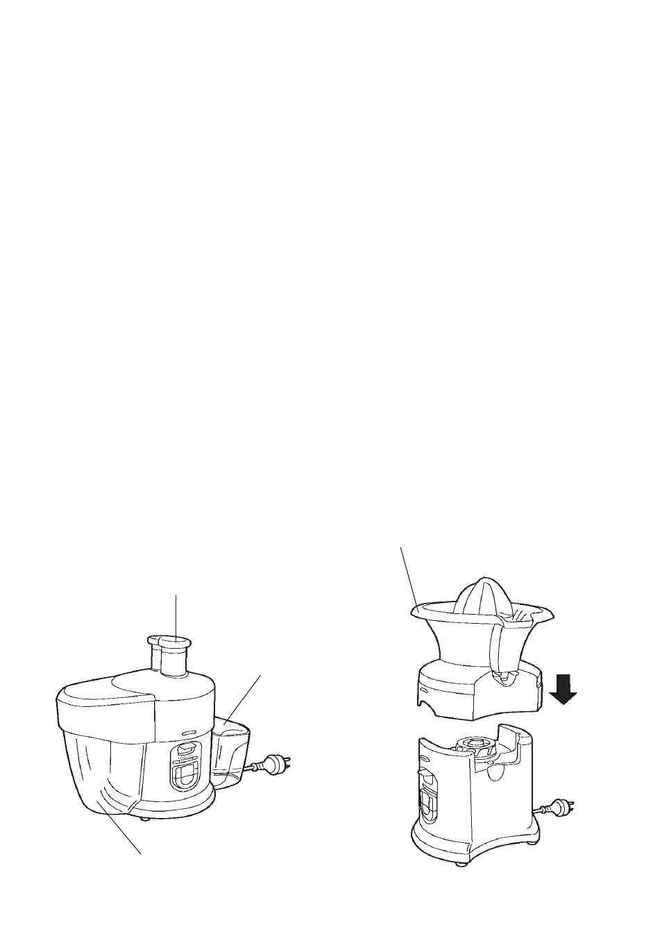 Features of your mistral juice factory | Mistral MJF50 User Manual | Page 3 / 8