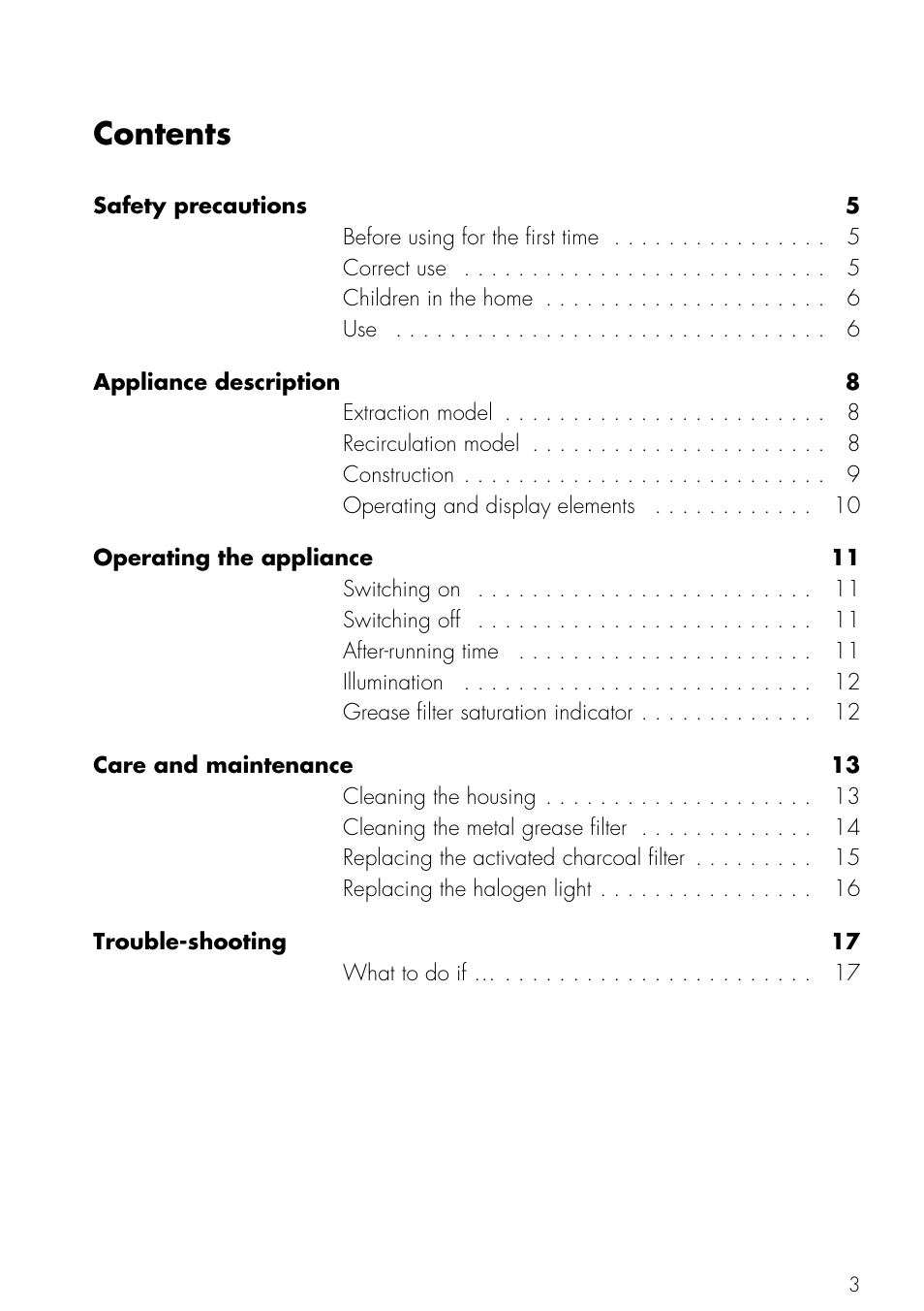 Mistral V ZUG LTD User Manual | Page 3 / 24