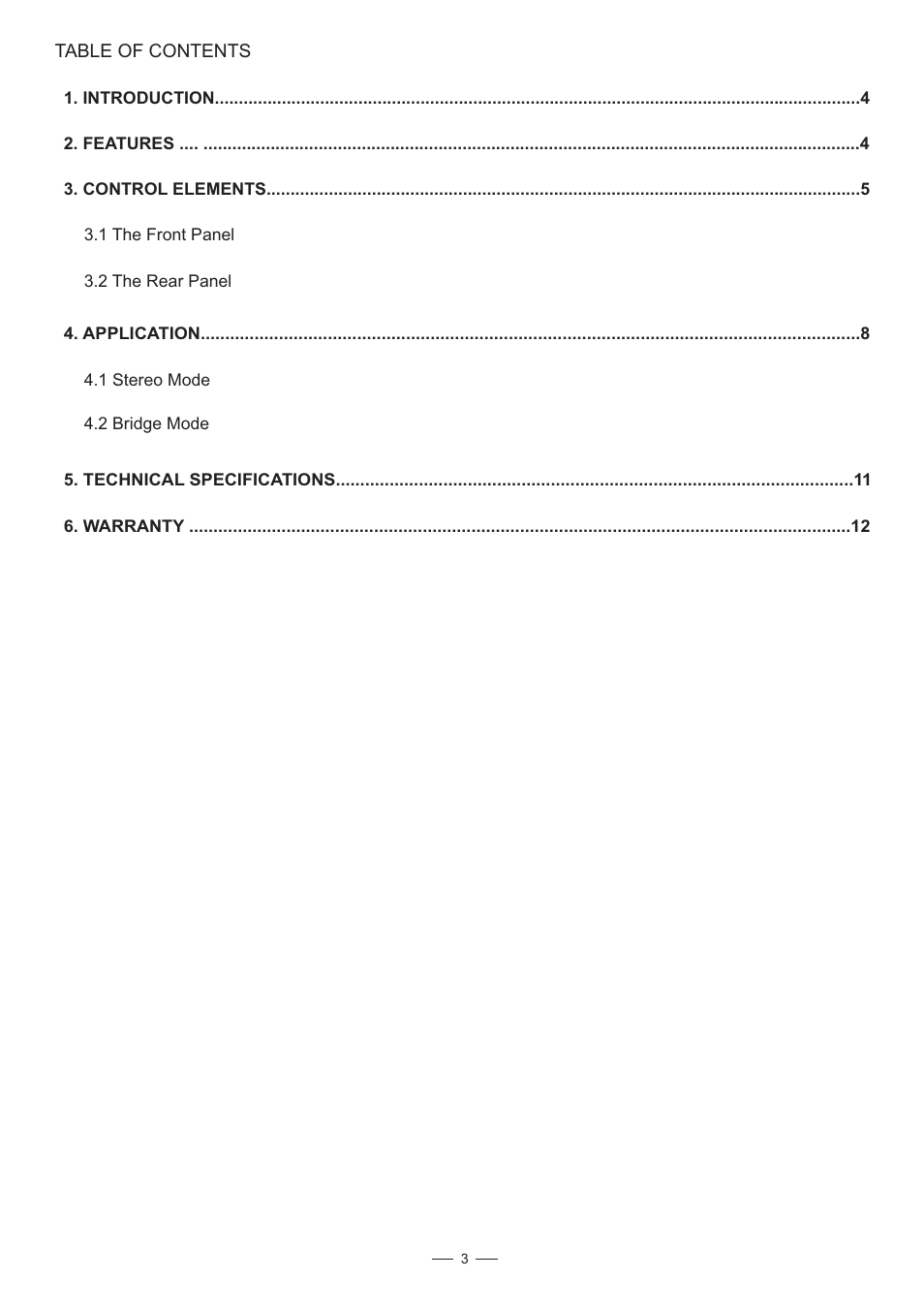 Mistral 6000 User Manual | Page 4 / 14