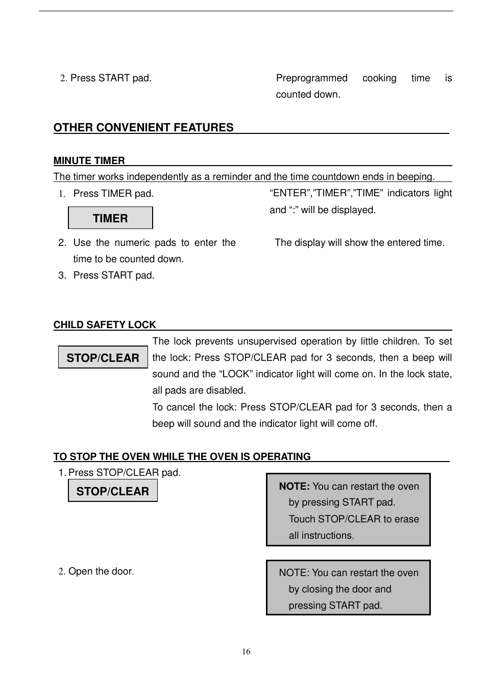 Magic Chef MCD990STG User Manual | Page 17 / 19