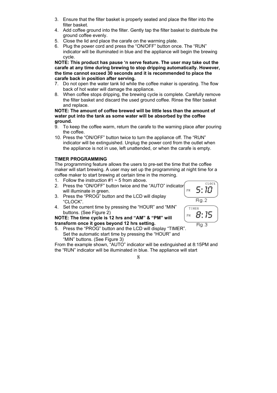 Magic Chef EWCM11TS12 User Manual | Page 8 / 11