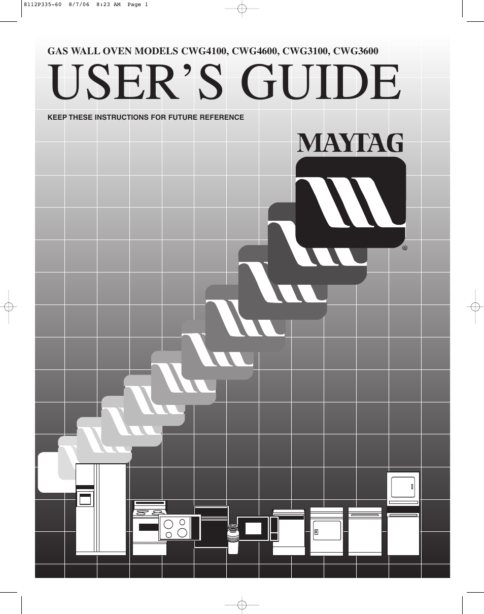 Magic Chef CWG3600AAB User Manual | 24 pages