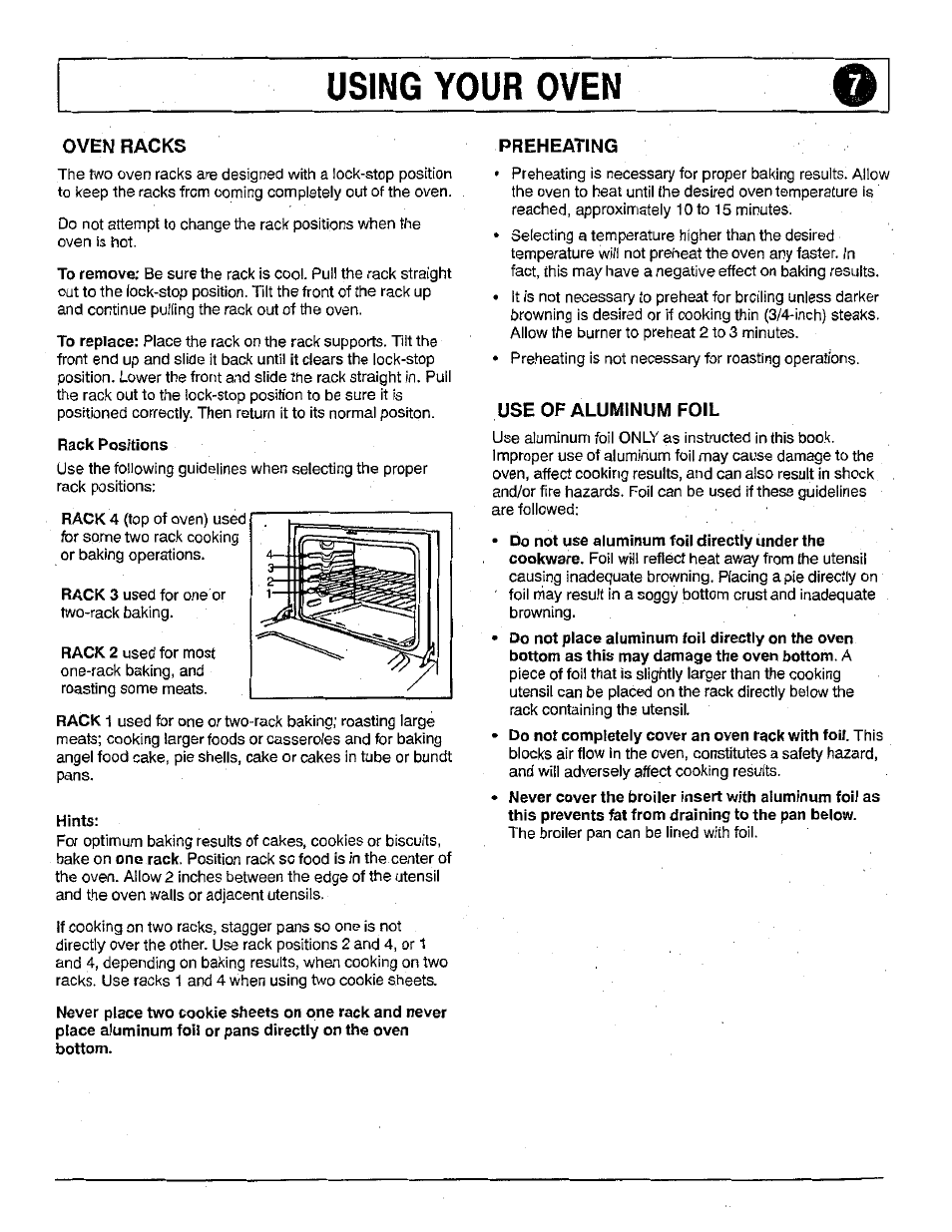 Magic Chef 9122 Gas User Manual | Page 7 / 16