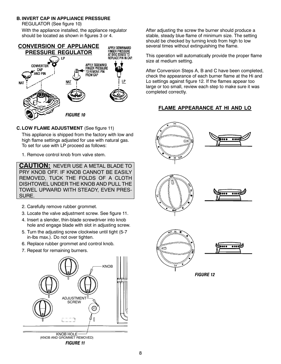 Caution | Magic Chef W10187822 User Manual | Page 8 / 33