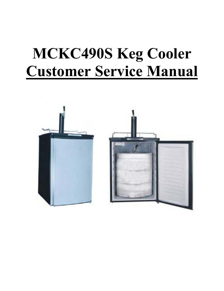 Magic Chef Vissani MCKC490S User Manual | 24 pages