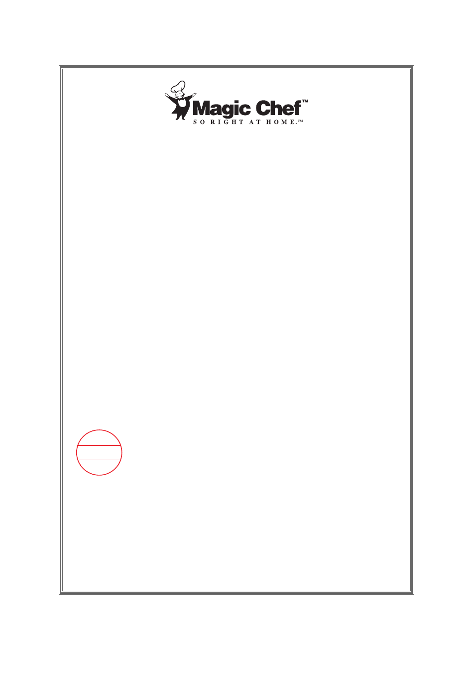 Microwave oven warranty | Magic Chef MCP13E1ST User Manual | Page 35 / 35