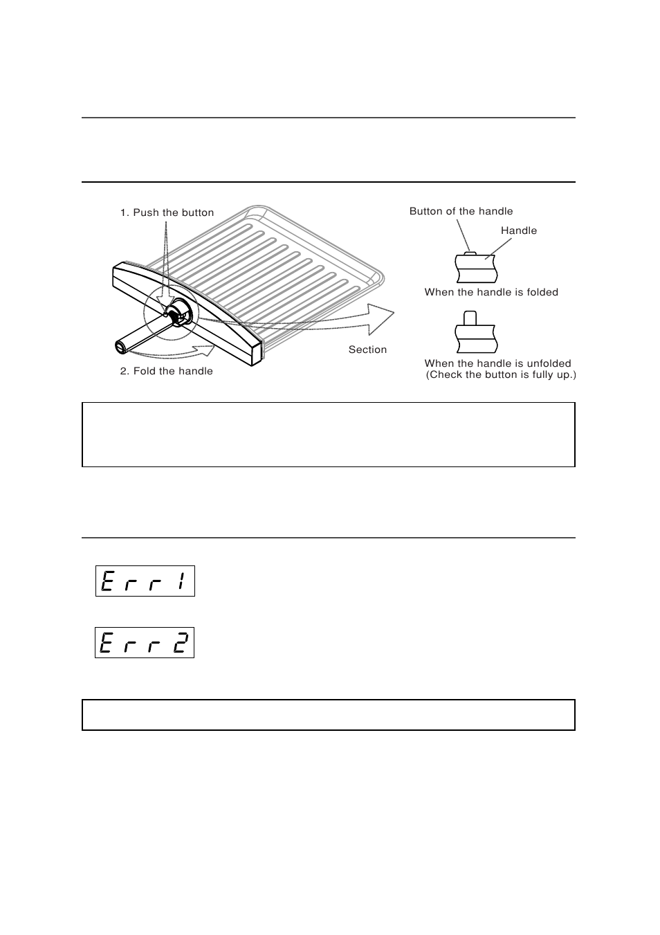 Handle controls, Abnormal message | Magic Chef MCP13E1ST User Manual | Page 5 / 35