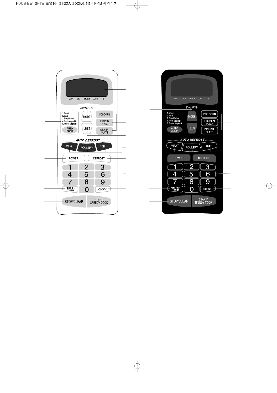 Features diagram | Magic Chef EW13F1B User Manual | Page 8 / 31