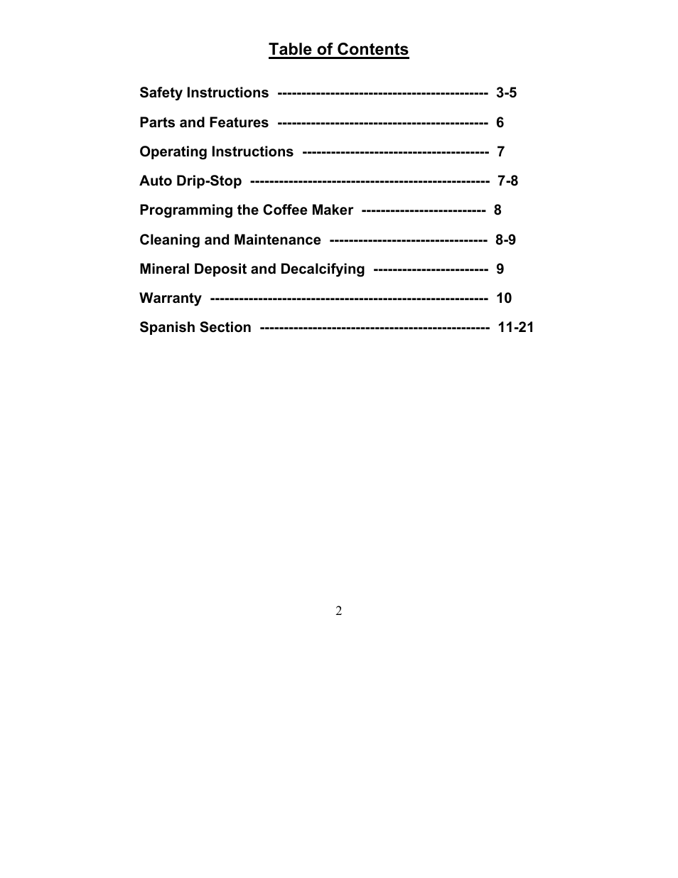 Magic Chef MCCM1TB12 User Manual | Page 2 / 21