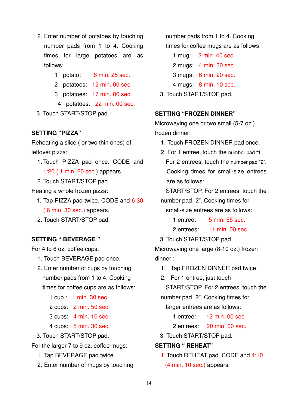 Magic Chef MCD775ST User Manual | Page 15 / 17