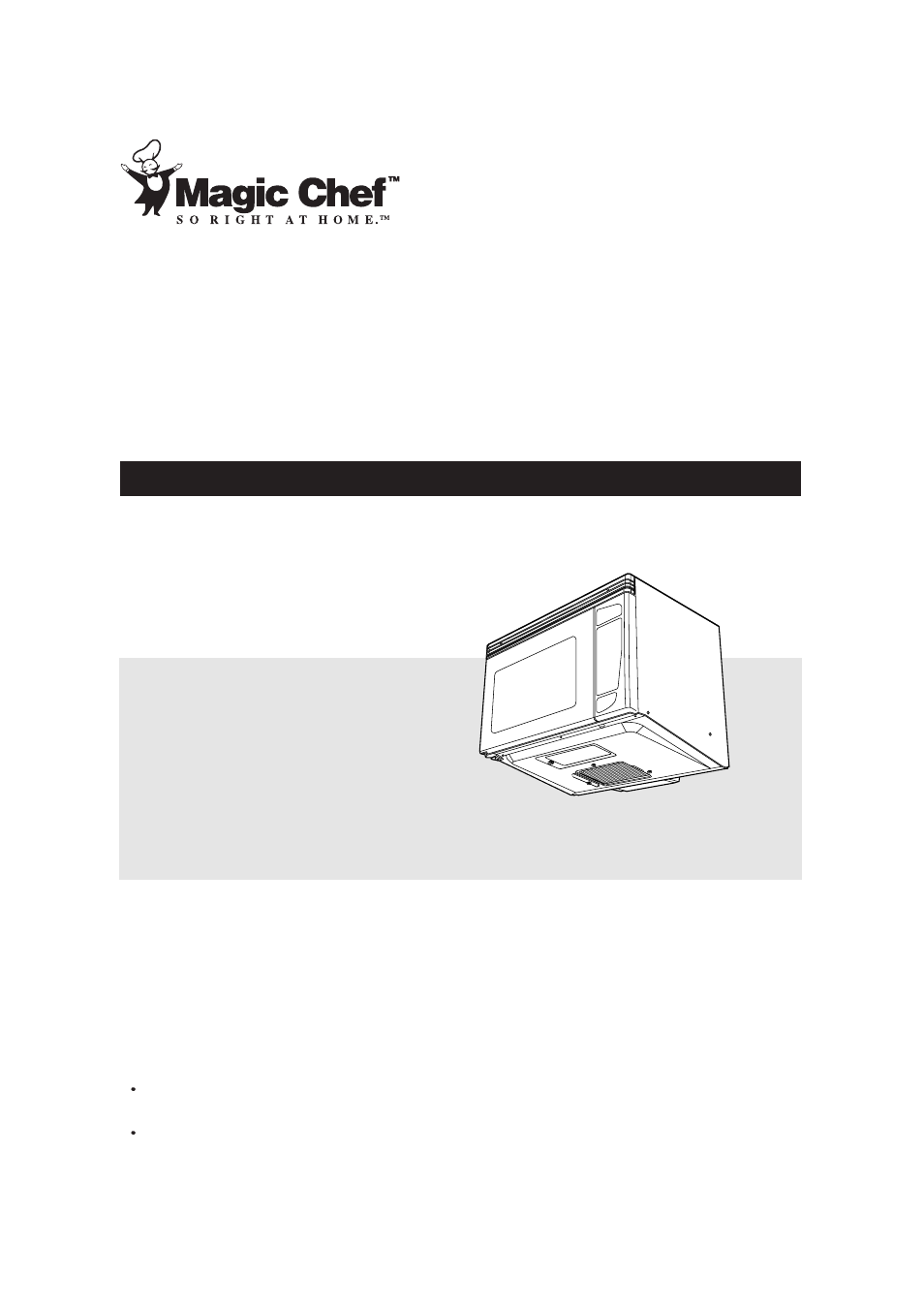 Magic Chef MCO2212ARW User Manual | 40 pages