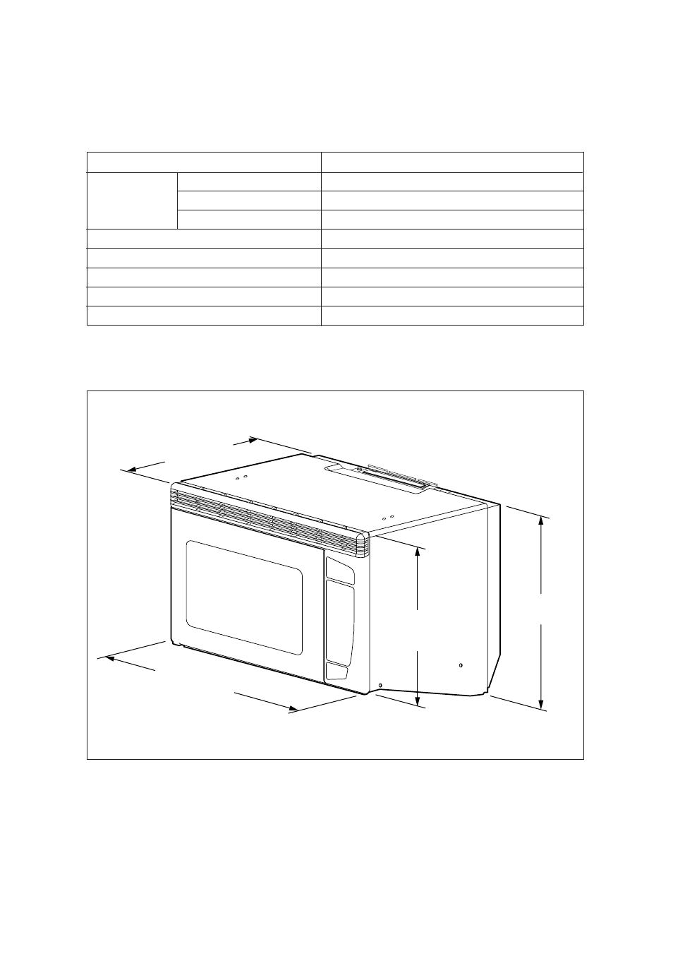 Specifications | Magic Chef MCO2212ARW User Manual | Page 7 / 40