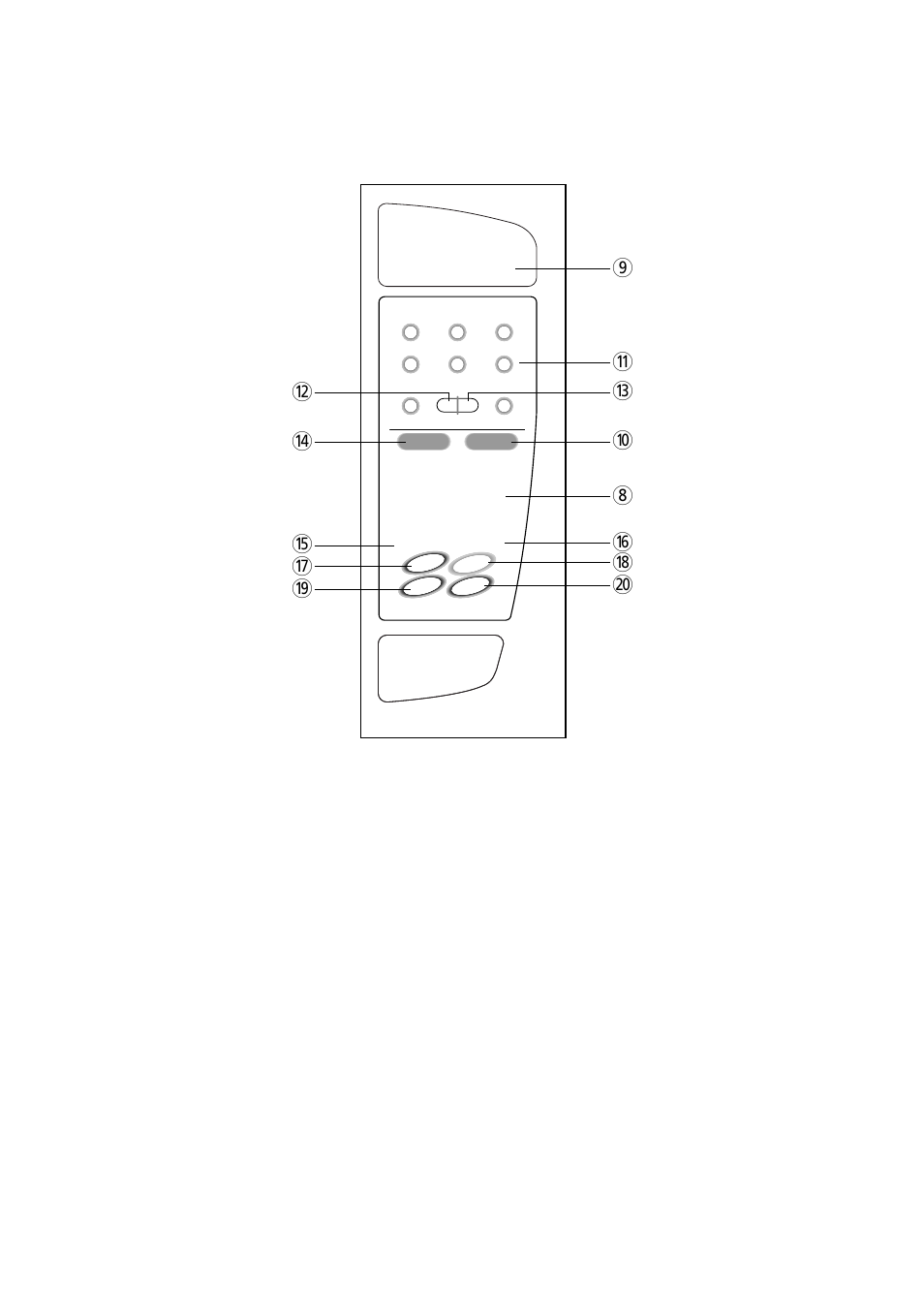 Features diagram, Continued) | Magic Chef MCO2212ARW User Manual | Page 9 / 40