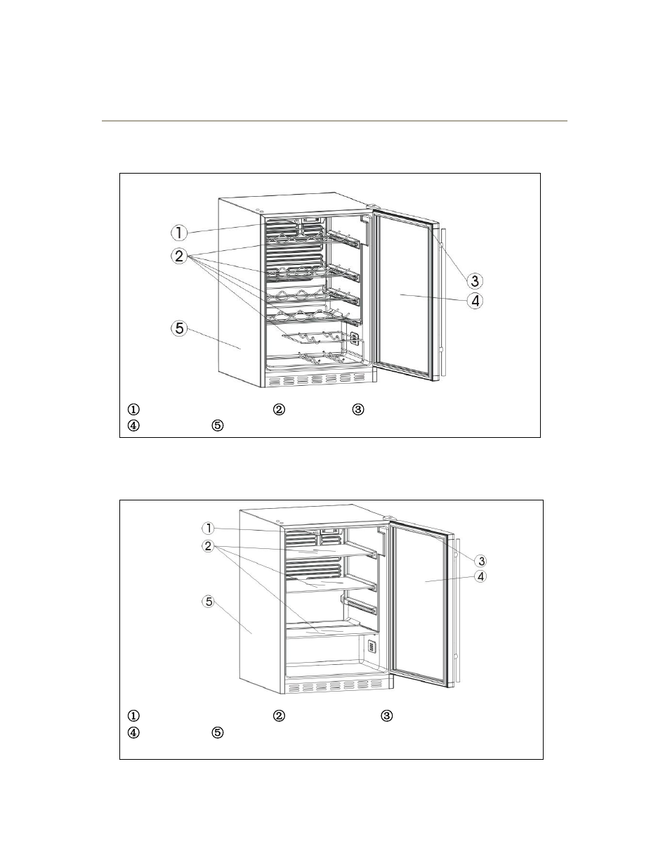 Names of the parts | Magic Chef MCBC58DSTF User Manual | Page 3 / 12