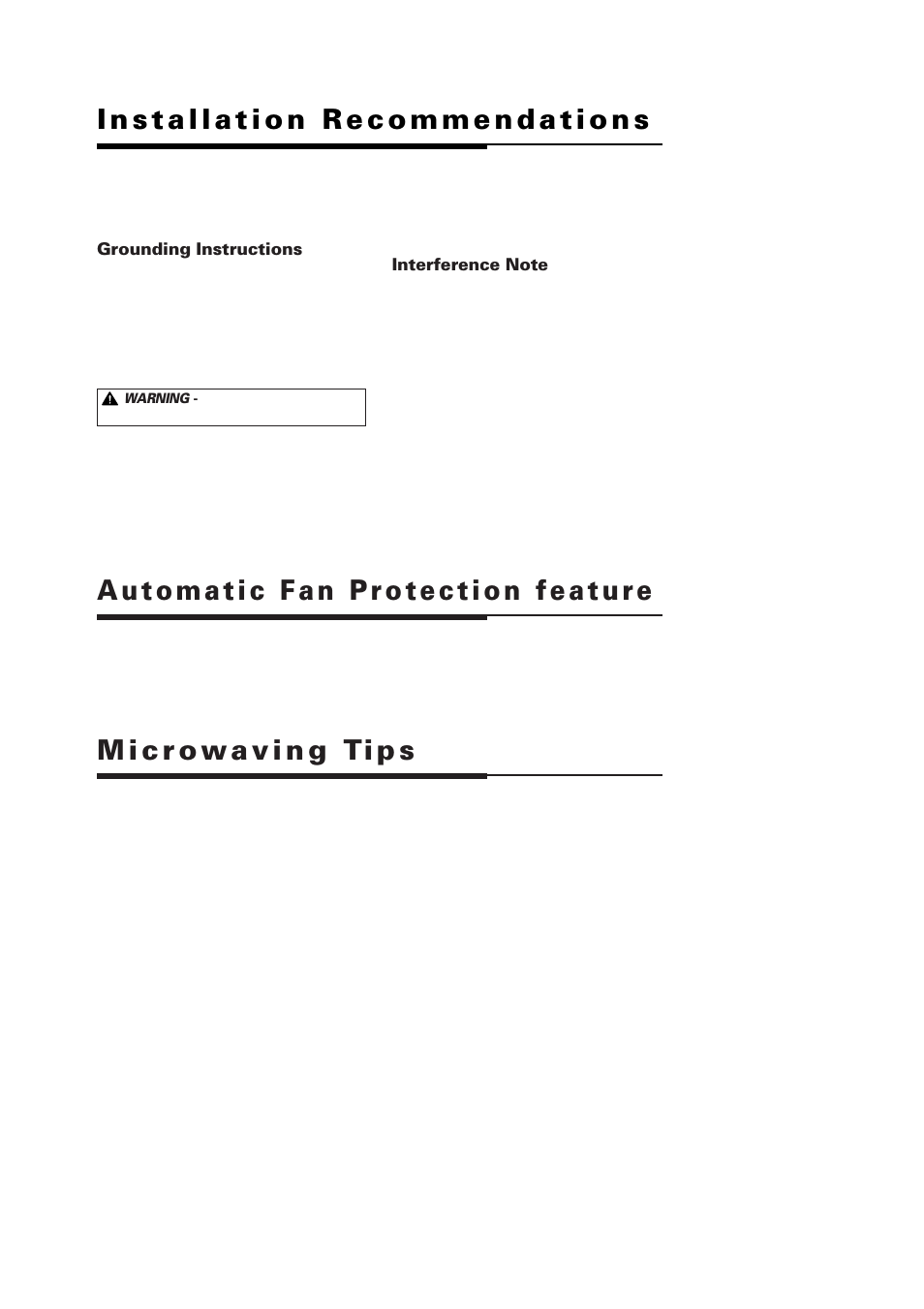 Magic Chef MCO153UQF User Manual | Page 5 / 24