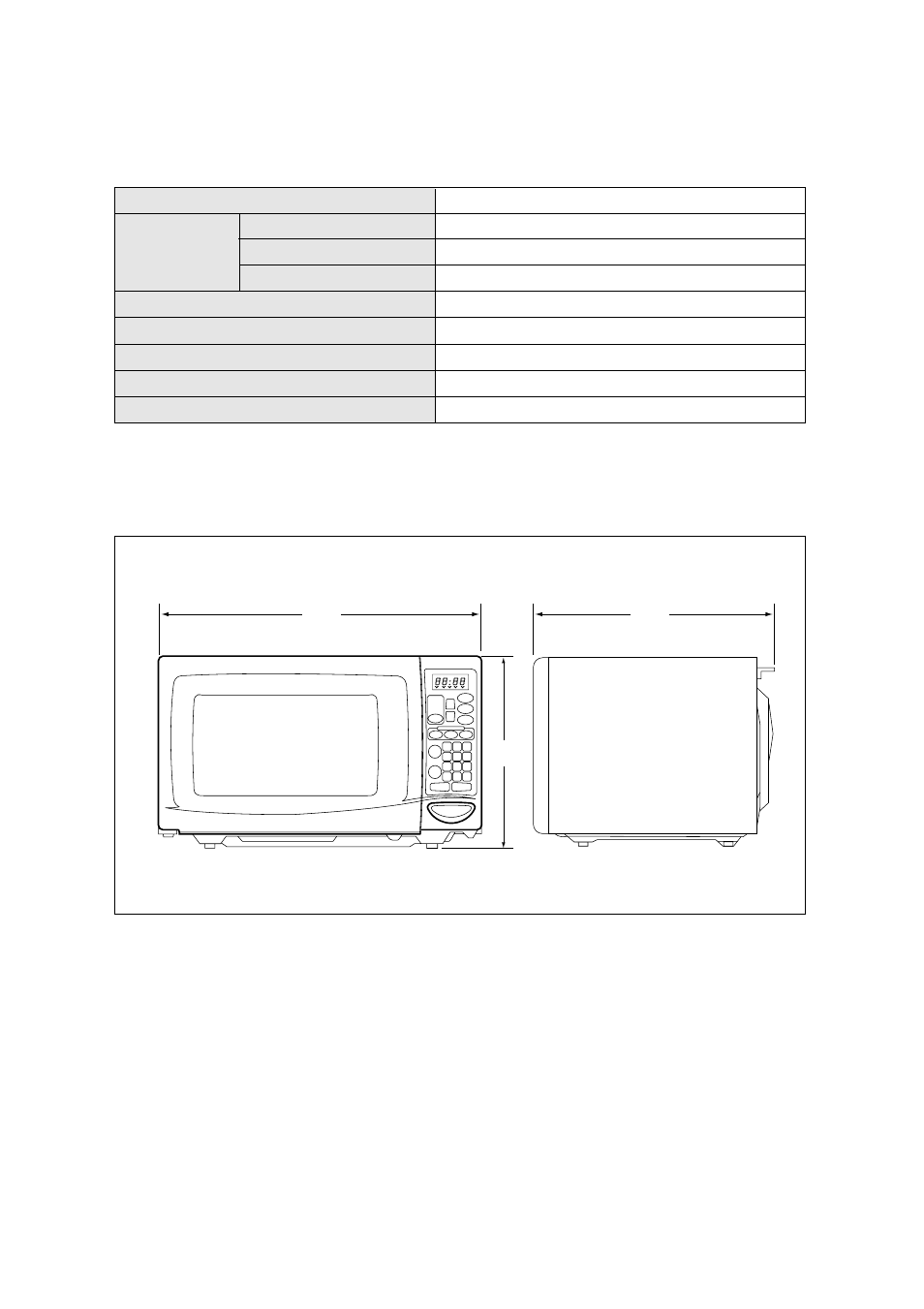 Specifications | Magic Chef MCD11E3B User Manual | Page 6 / 30