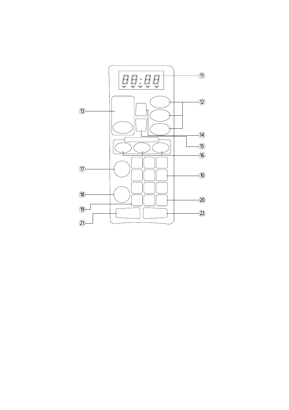 Features diagram (continued) | Magic Chef MCD11E3B User Manual | Page 8 / 30