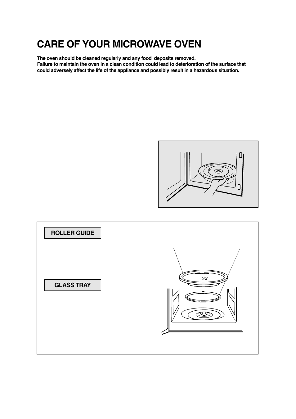 Care of your microwave oven | Magic Chef MCM990ST User Manual | Page 14 / 18