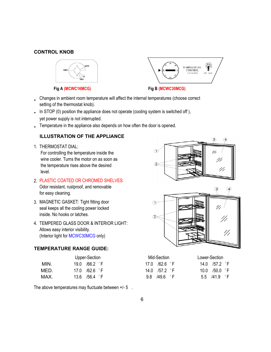 Magic Chef MCWC16MCG User Manual | Page 7 / 12