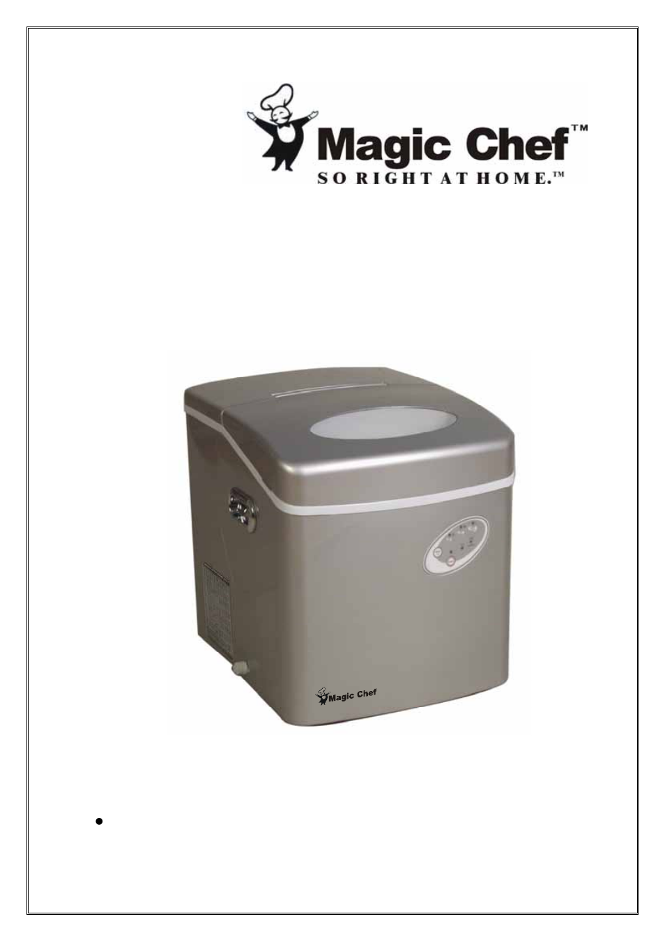 Magic Chef MCIM30TS User Manual | 10 pages