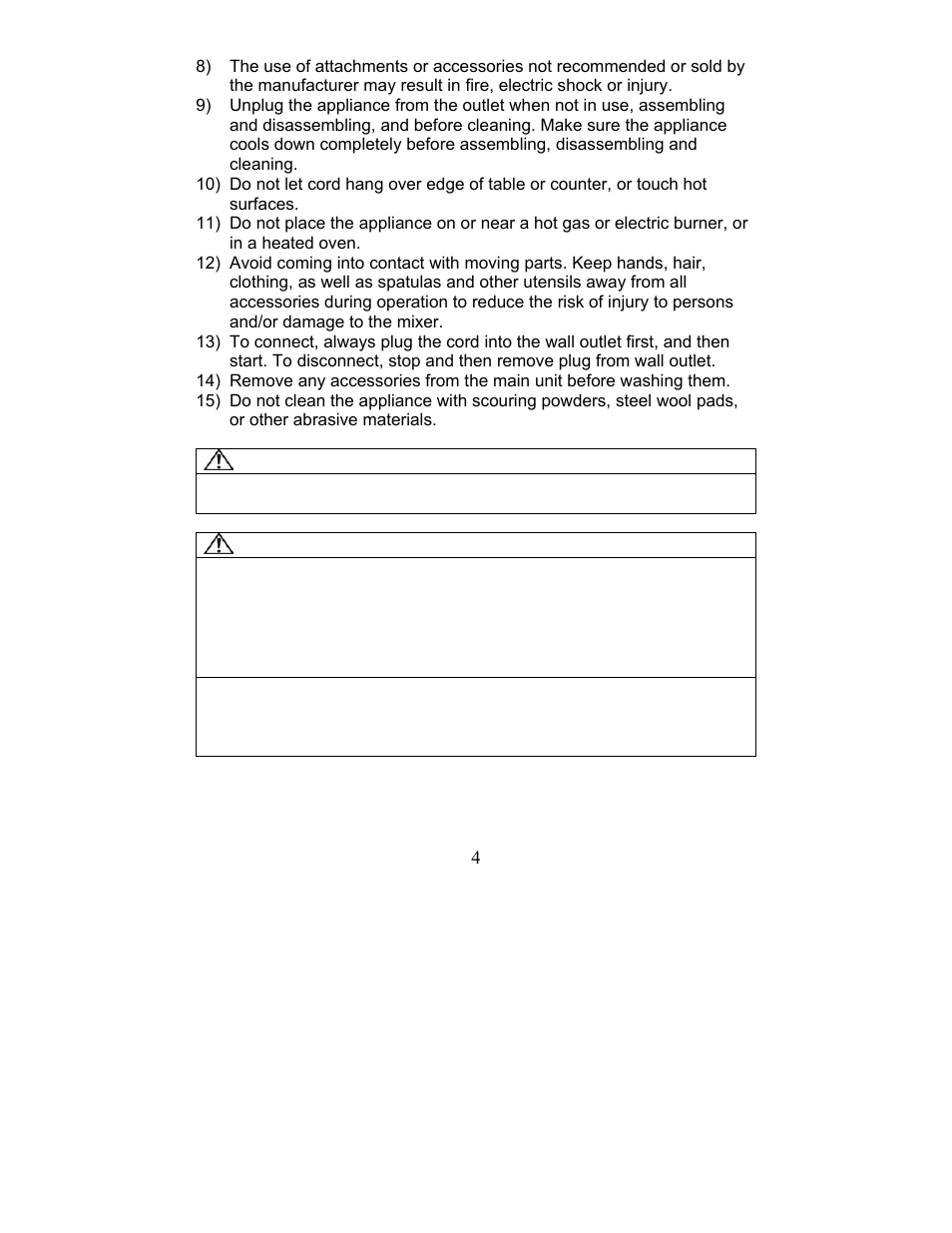 Save these instructions | Magic Chef MCHM1W User Manual | Page 4 / 18