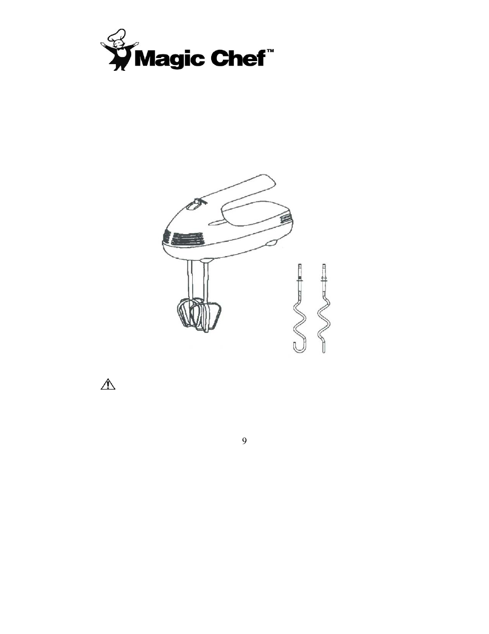 Abatidor, Mchm1w, Uso domestico exclusivamente | Magic Chef MCHM1W User Manual | Page 9 / 18