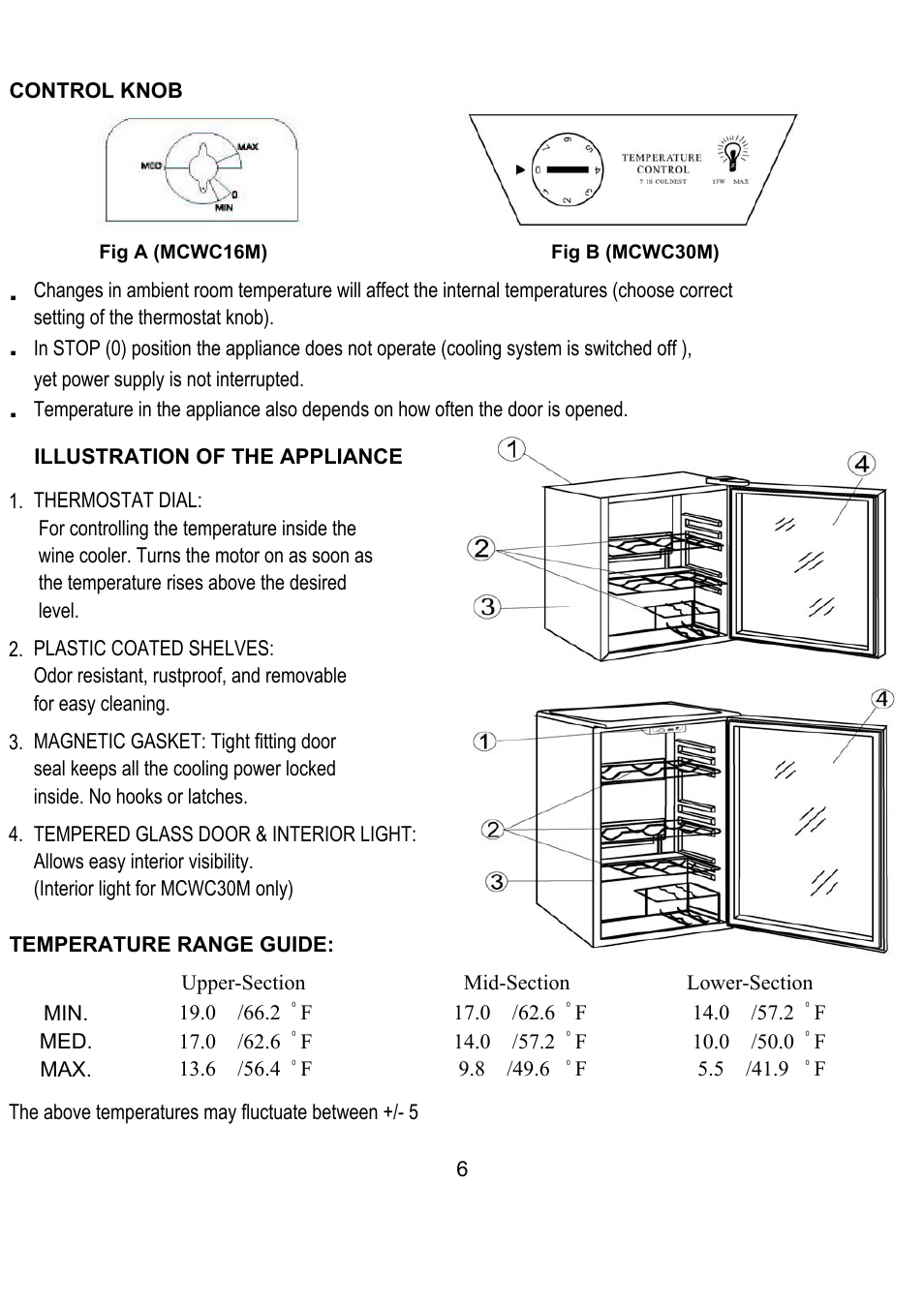 Magic Chef MCWC16M User Manual | Page 7 / 10