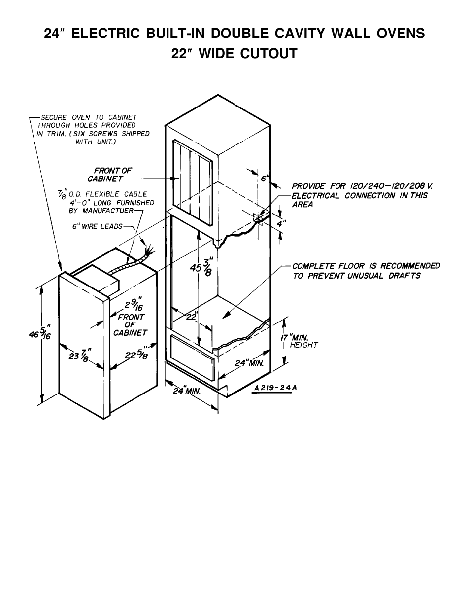 Magic Chef Electric Built-In Double Cavity Wall Oven User Manual | Page 2 / 9