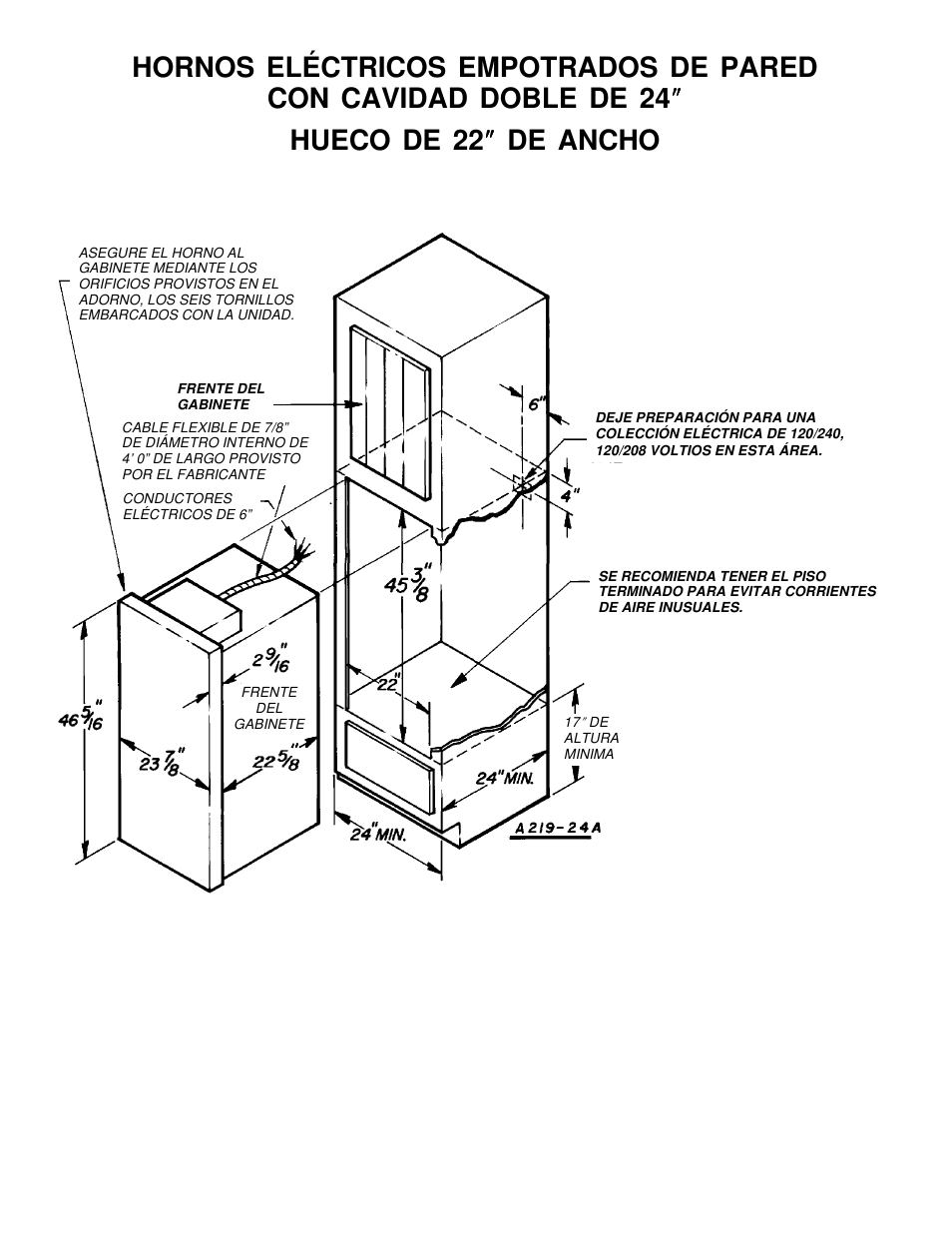 Magic Chef Electric Built-In Double Cavity Wall Oven User Manual | Page 5 / 9