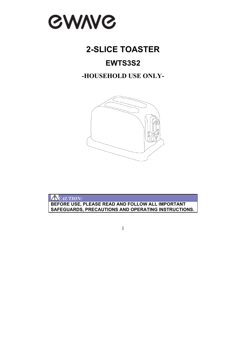 Magic Chef EWTS3S2 User Manual | 10 pages