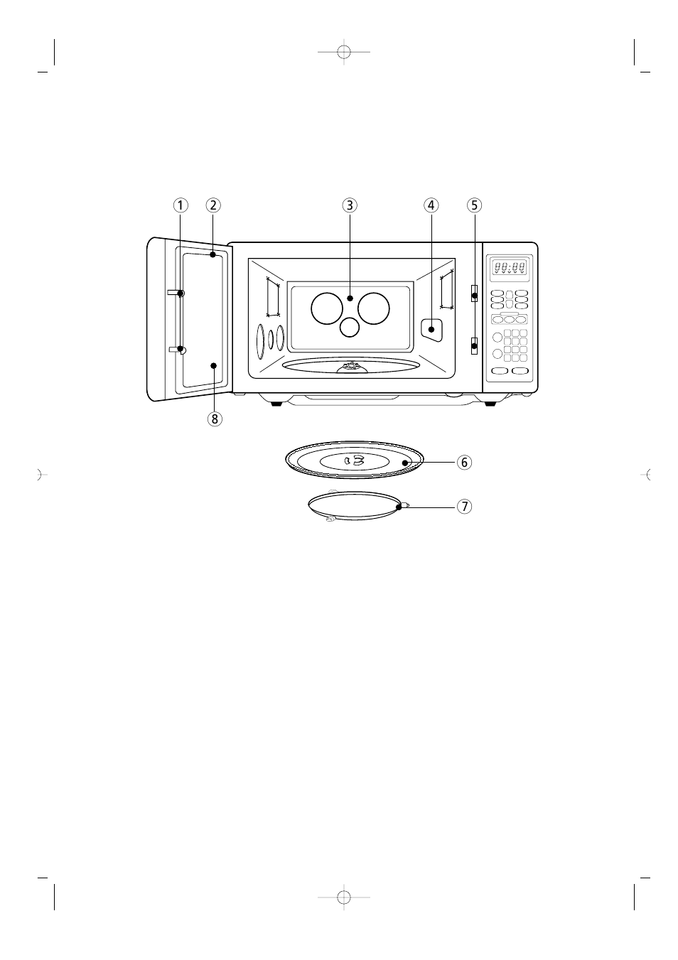 Features diagram | Magic Chef MCD1110ST User Manual | Page 7 / 32