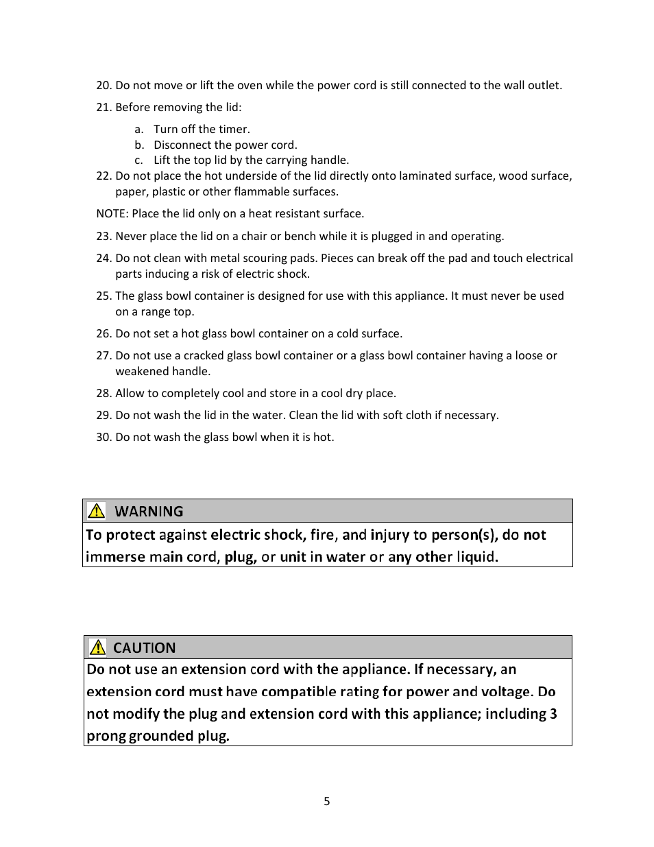 Magic Chef MCSGC12B User Manual | Page 5 / 14