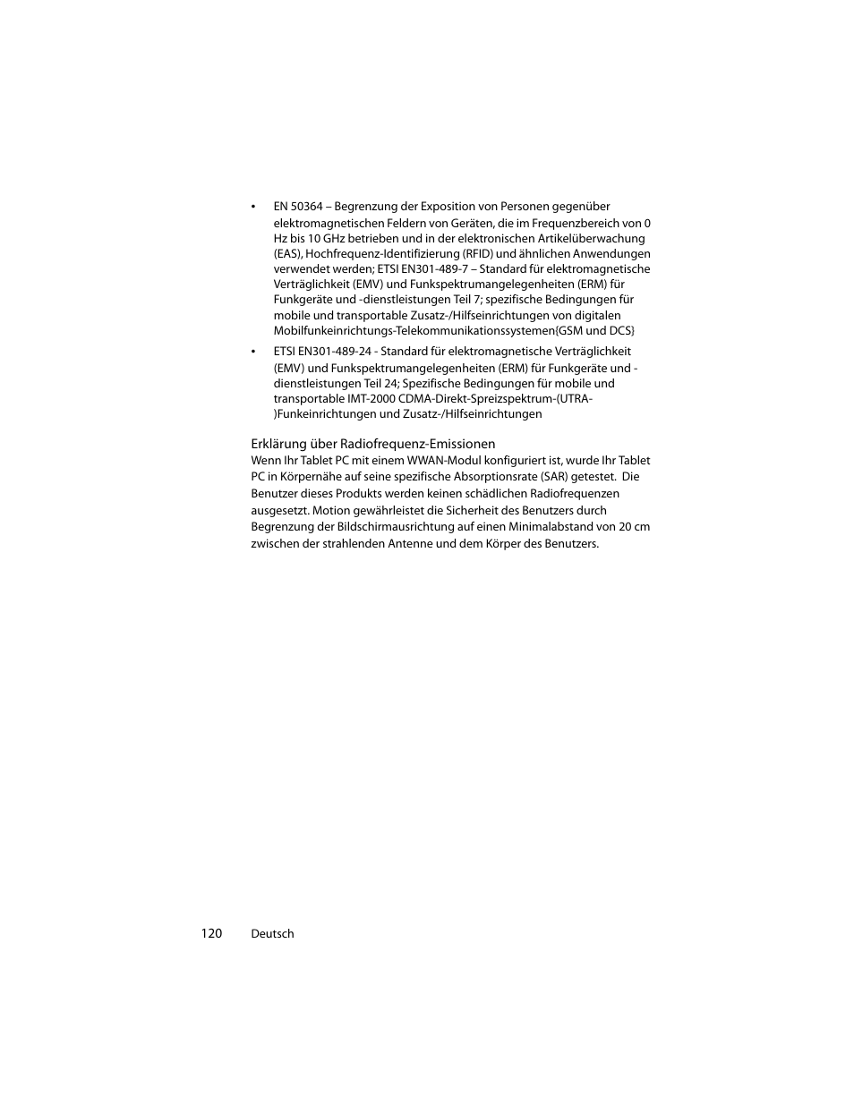 Motion Computing J3400 MDC001 User Manual | Page 120 / 183