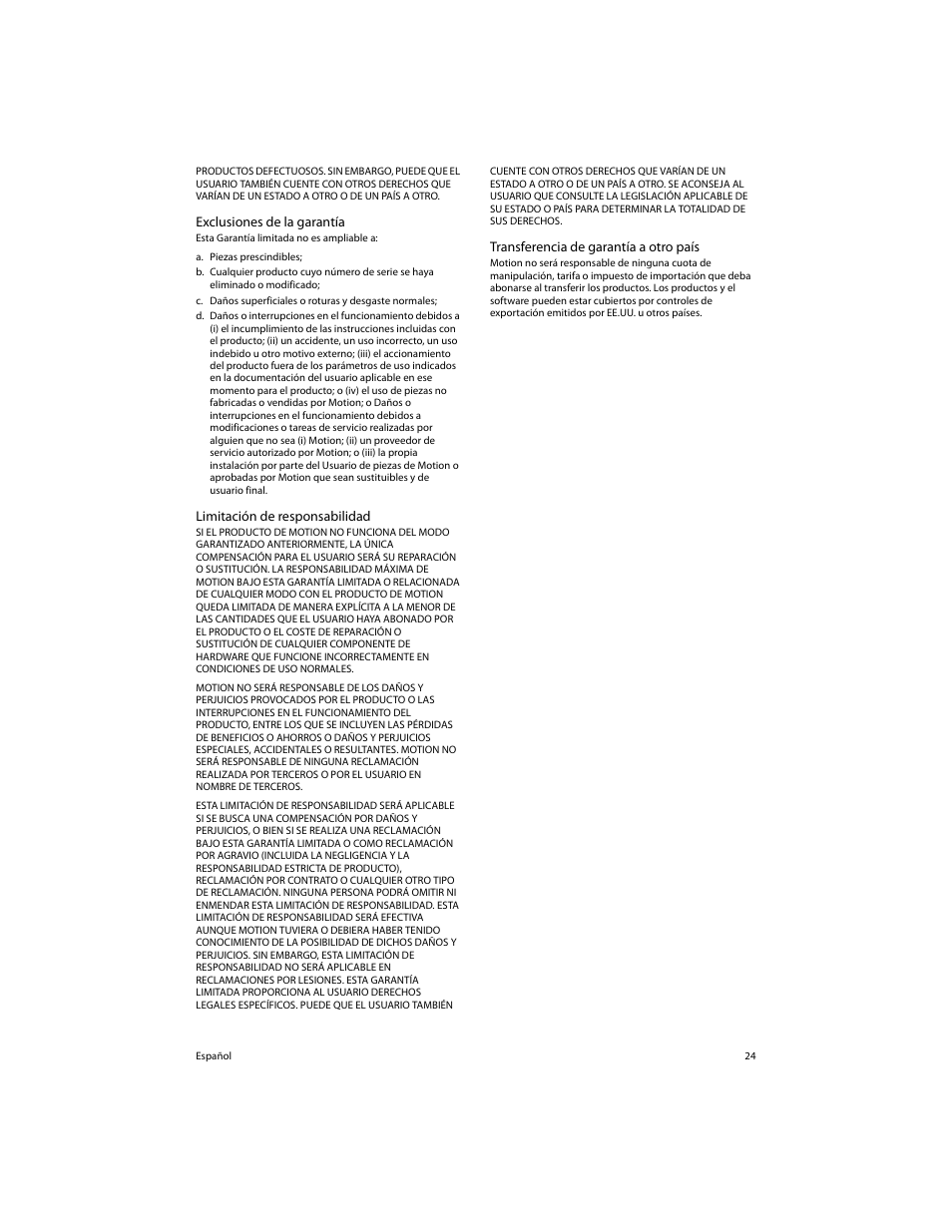 Motion Computing FWS-DS1 User Manual | Page 26 / 33